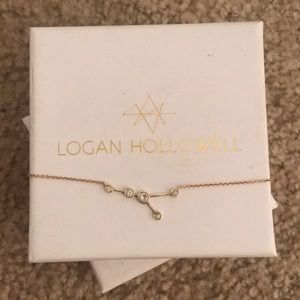 Logan hollowell 14k cancer constellation necklace